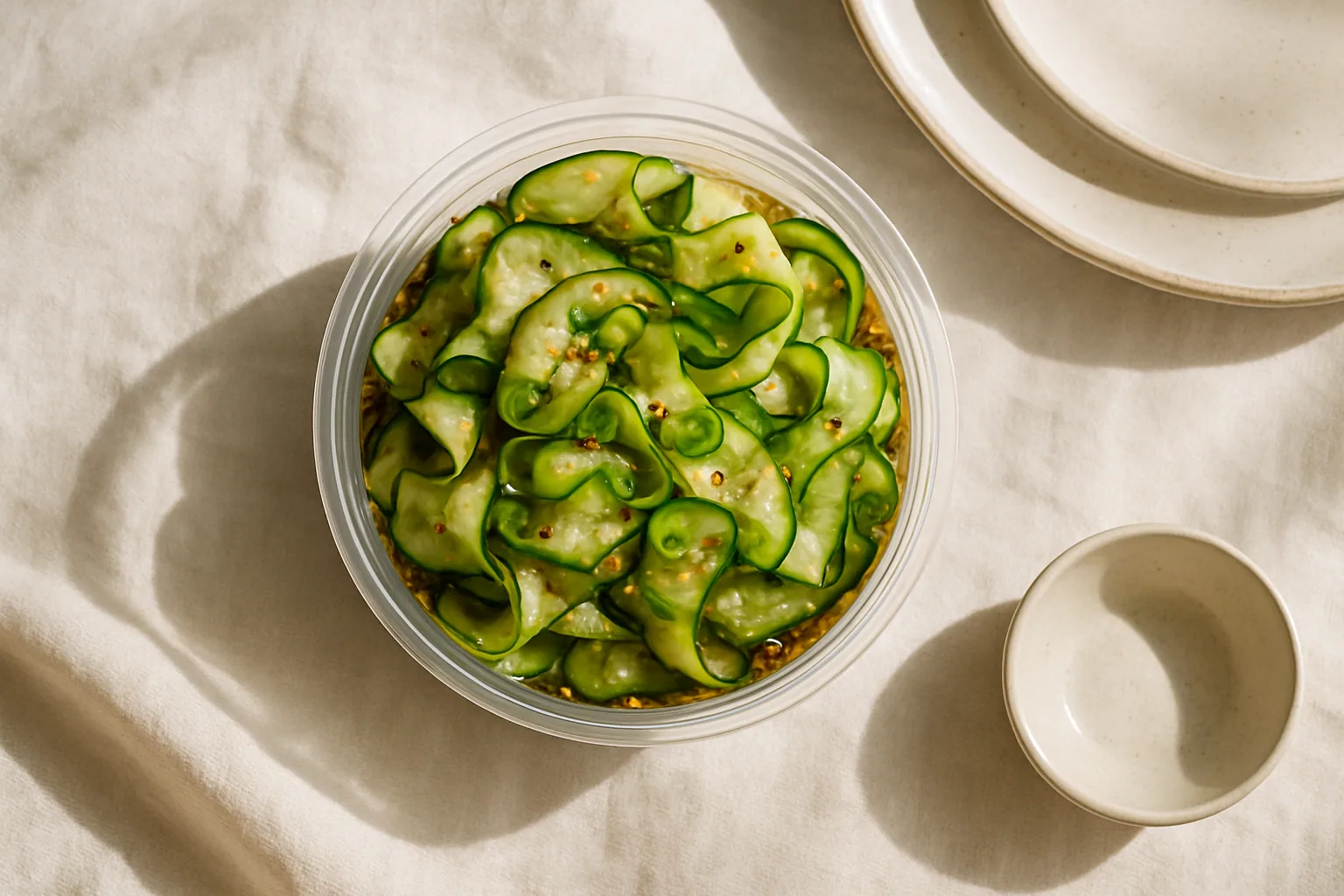 Viral cucumber salad