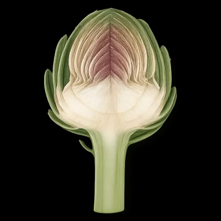 Frozen artichokes