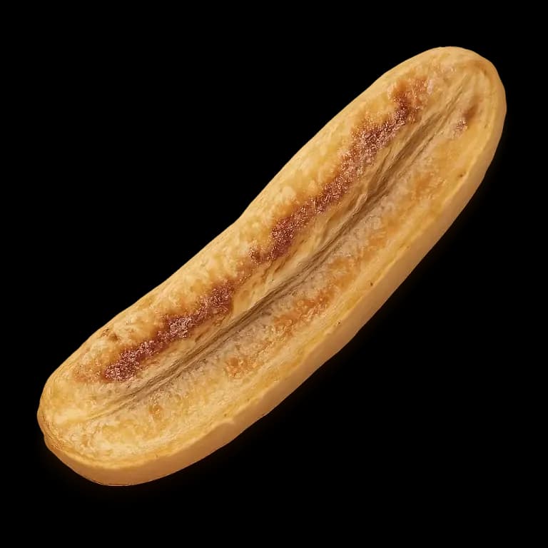 Baked banana