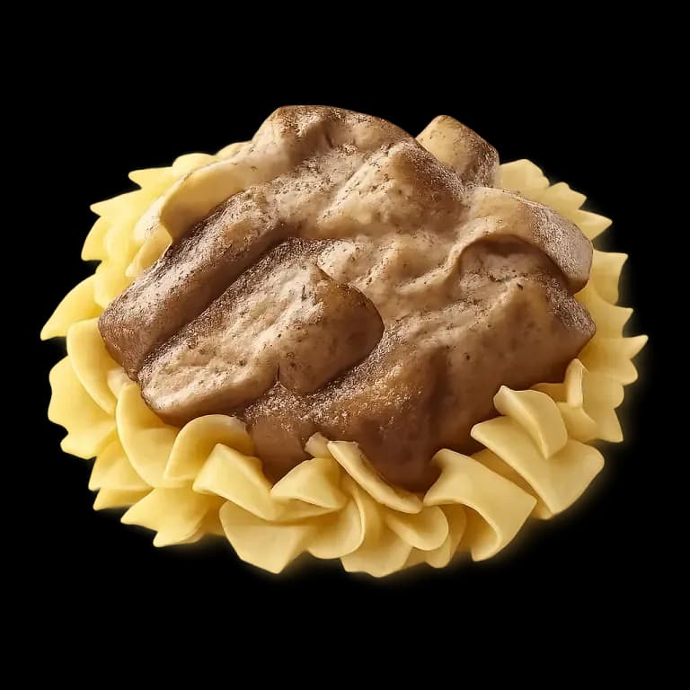 Beef stroganoff