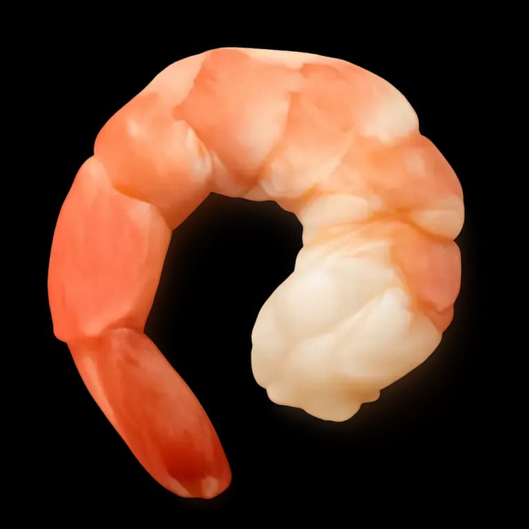 Boiled shrimp