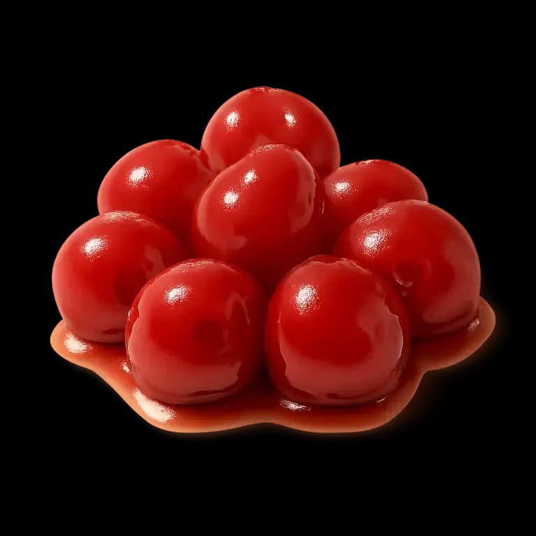 Canned cherries