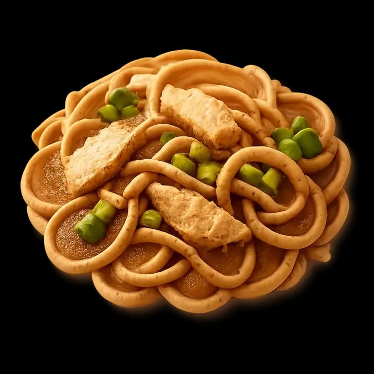Chicken lo mein