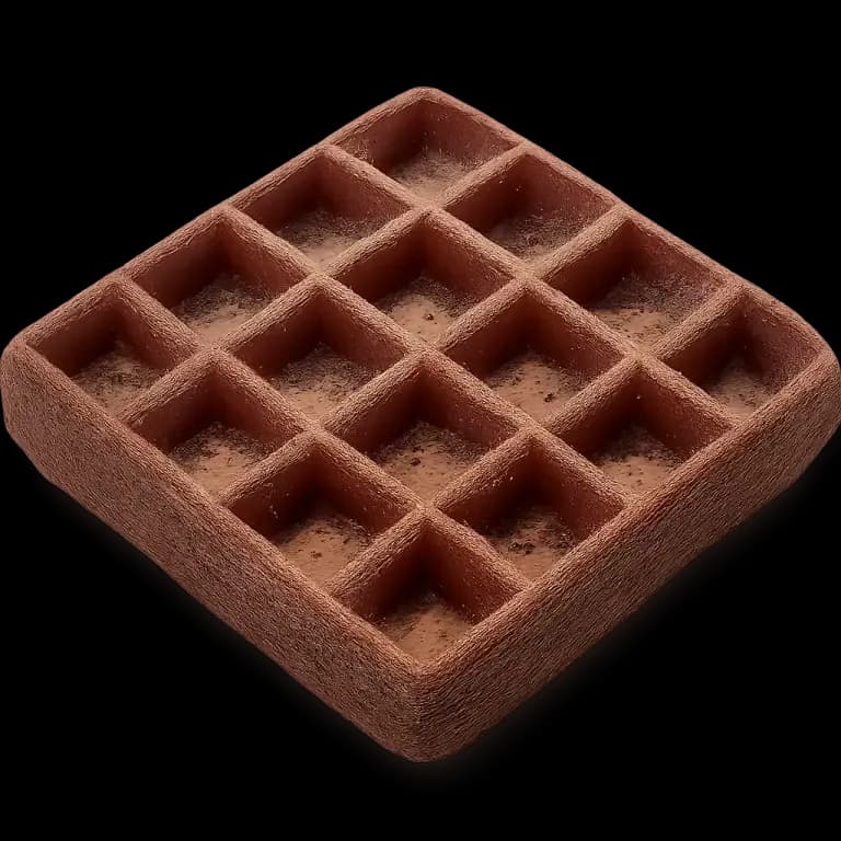 Chocolate waffle