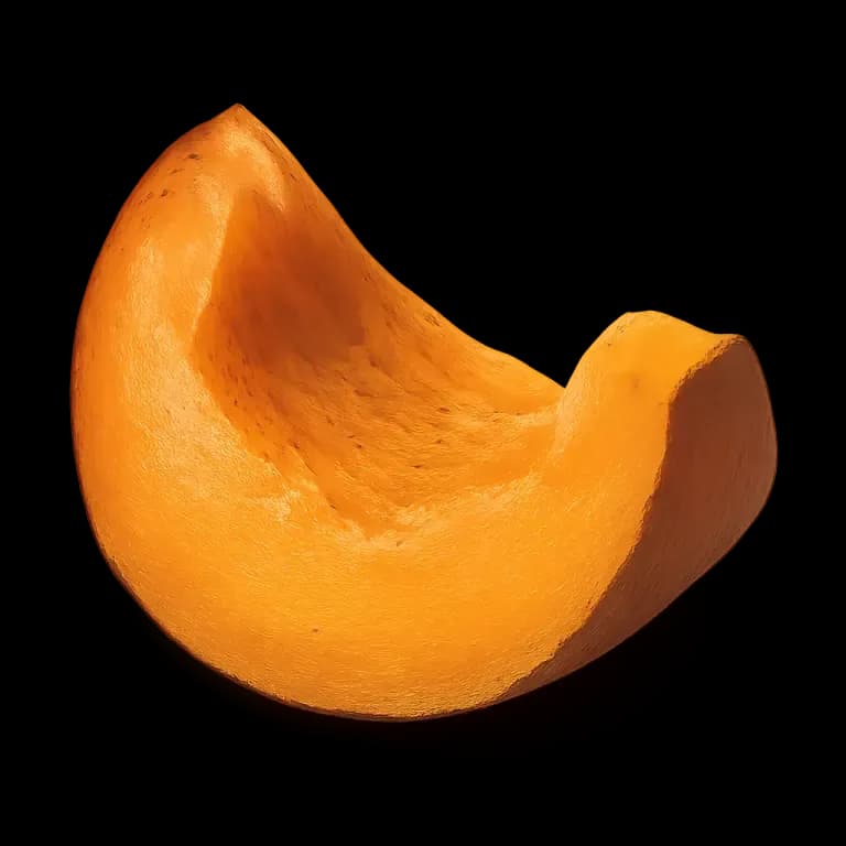 Cooked pumpkin