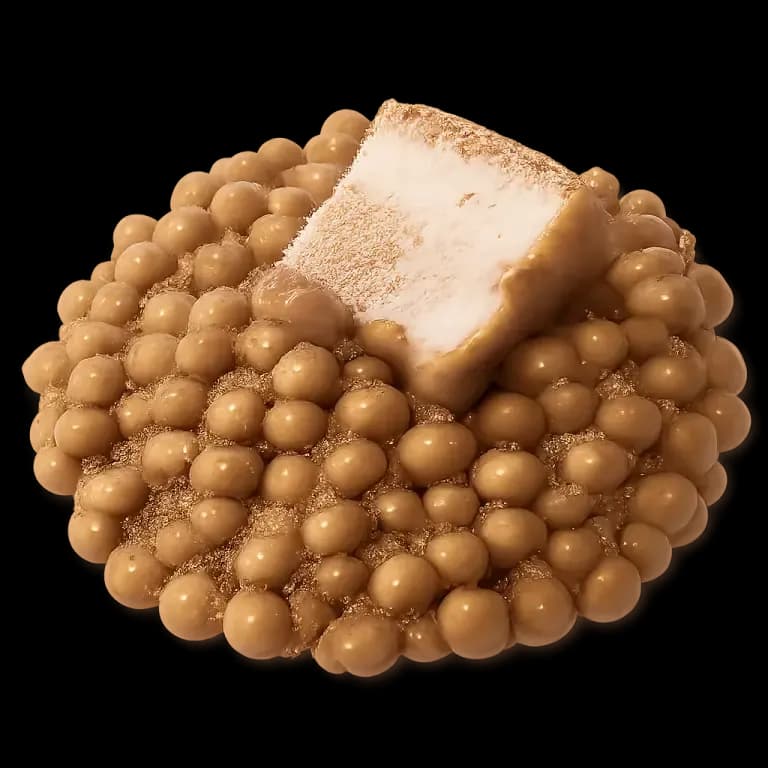 Lentils with fat