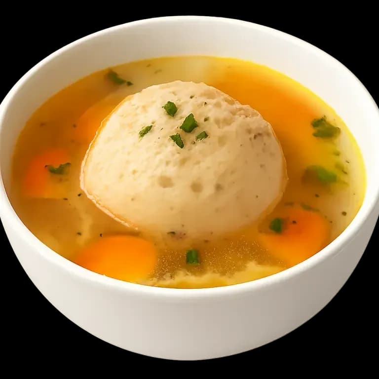 Matzo ball soup