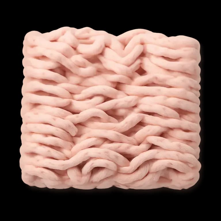 Minced ham