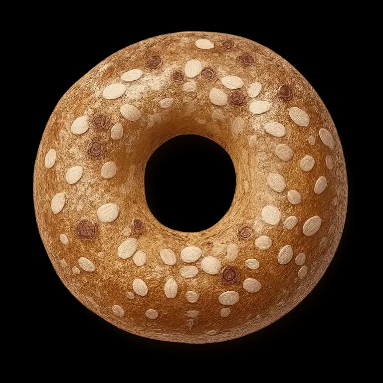Multigrain bagel