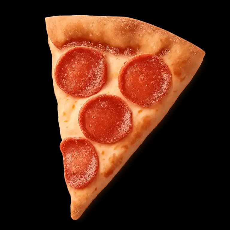 Pepperoni pizza