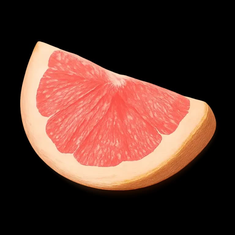 Pink grapefruit