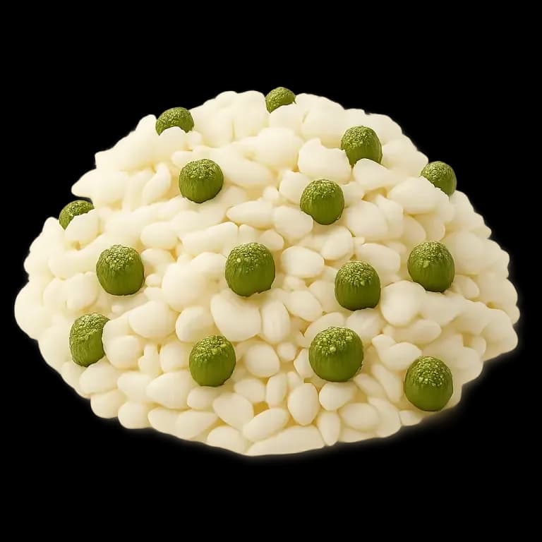 Rice with peas