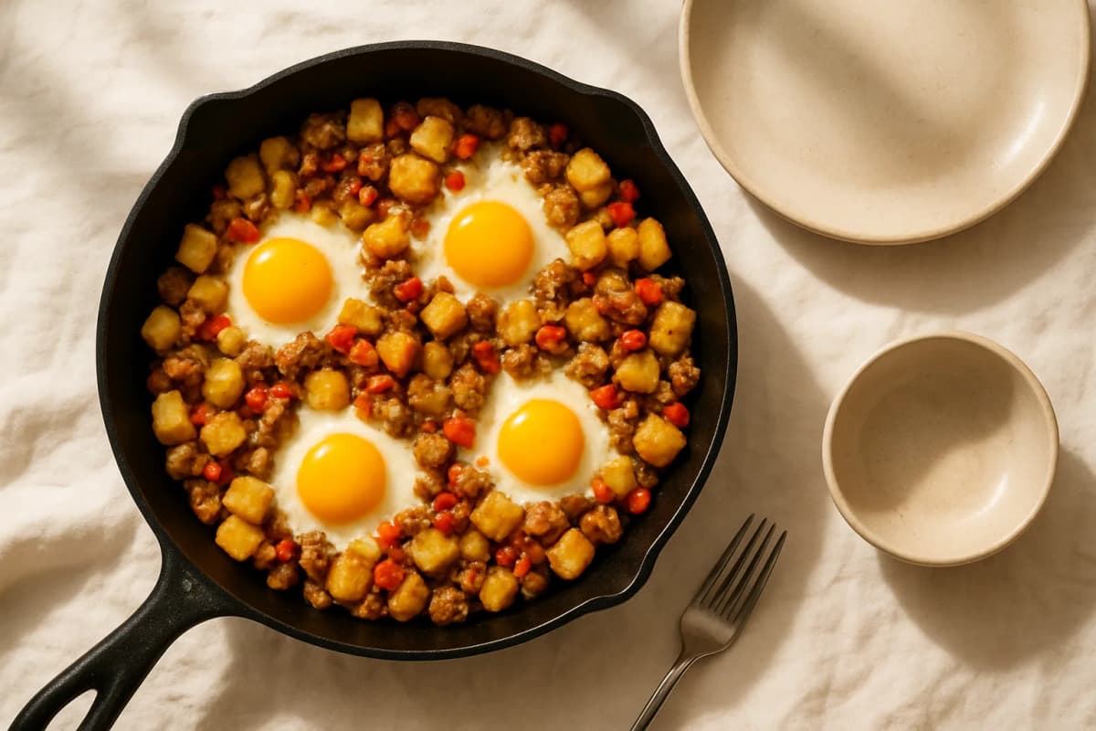 Sausage breakfast hash