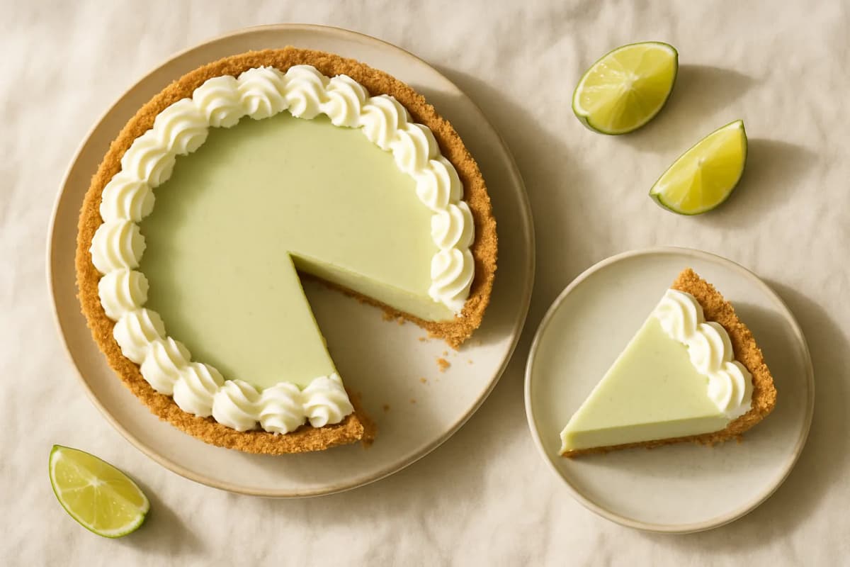 Key lime pie
