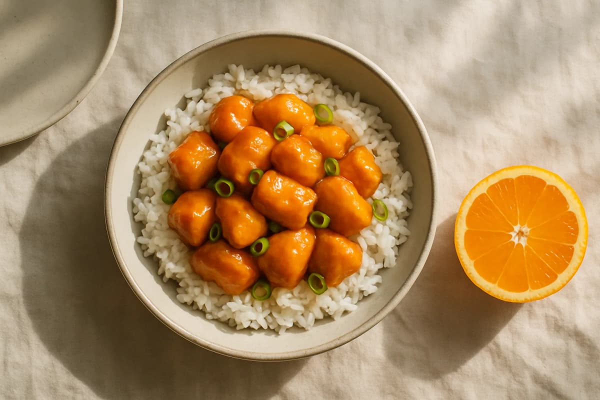 Orange chicken