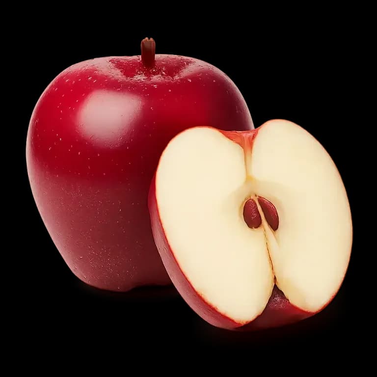 Red delicious apples