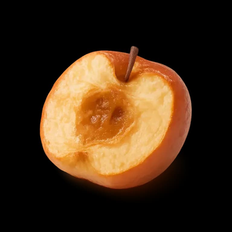 Baked apple