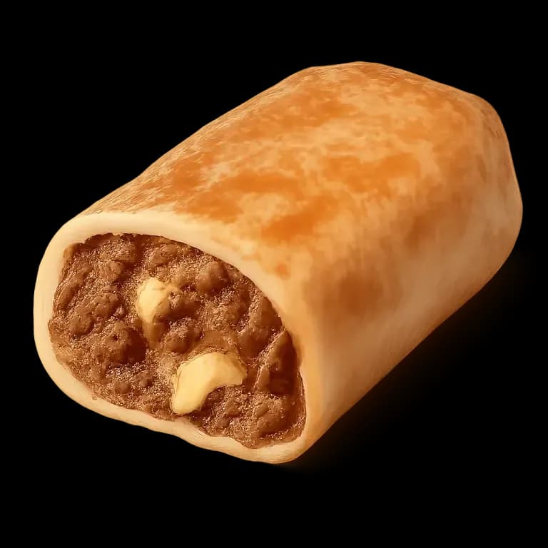 Beef chimichanga