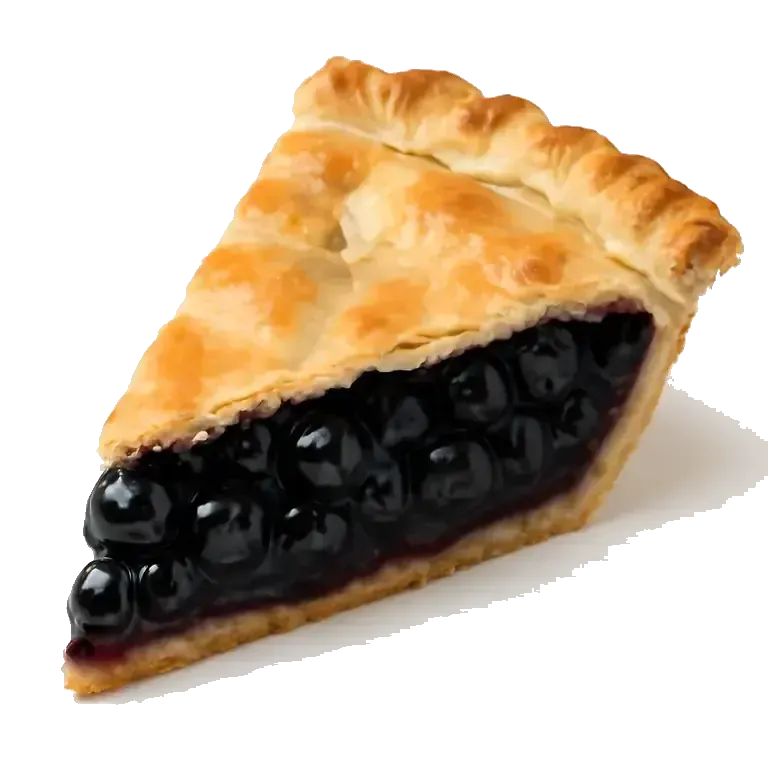 Blueberry pie