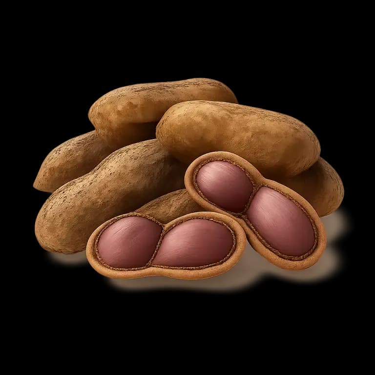 Boiled peanuts