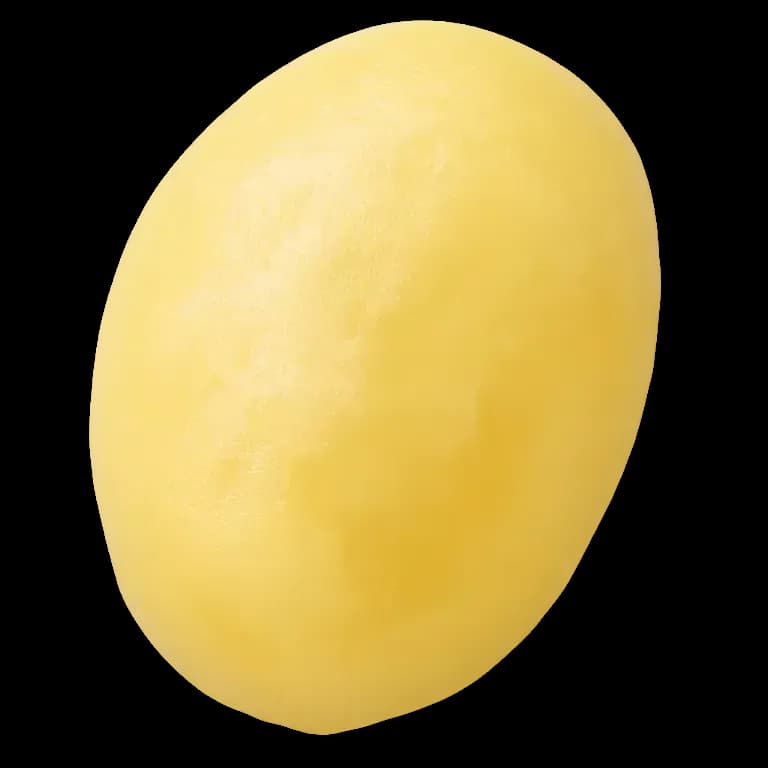 Boiled potato