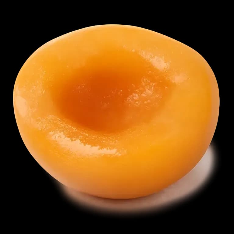 Canned apricots without skin