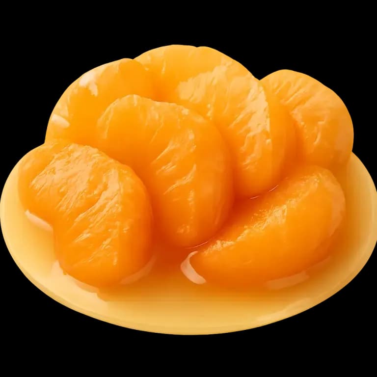 Canned oranges in syrup