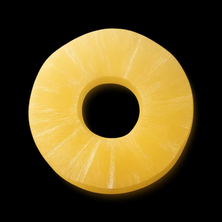 Canned pineapple in syrup