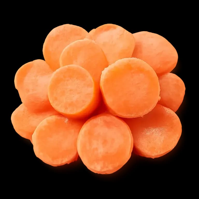 Frozen carrots