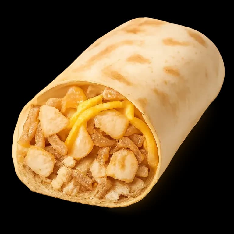 Chicken cheese burrito