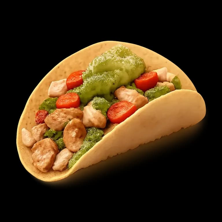 Chicken taco