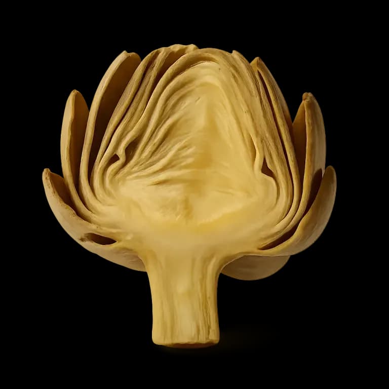Cooked artichokes