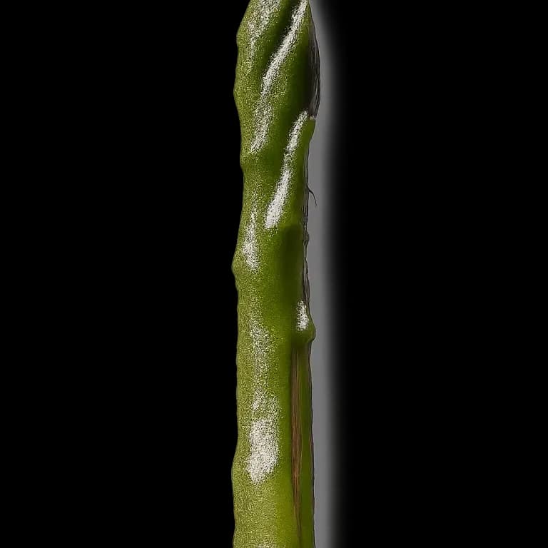 Cooked asparagus