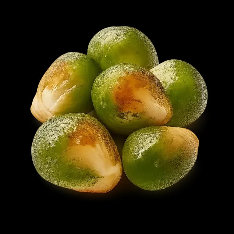 Cooked Brussels sprouts