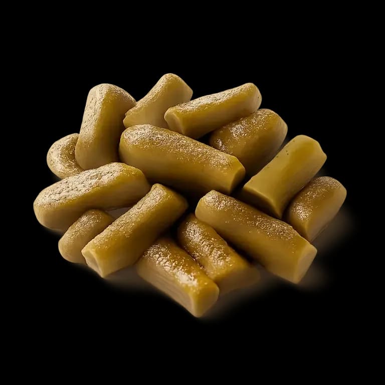 Cooked canned green beans