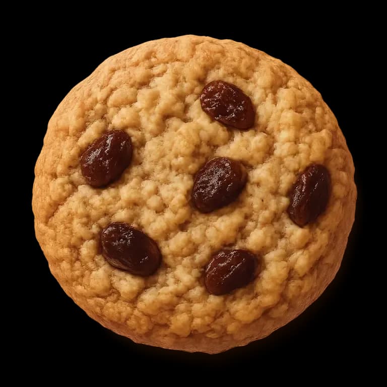 Oatmeal raisin cookies