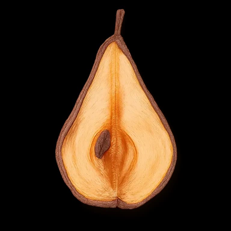 Dried pear
