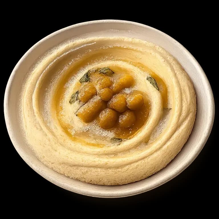 Hummus plate