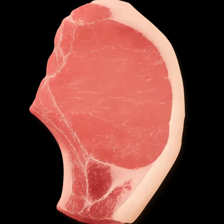 Lean pork chop