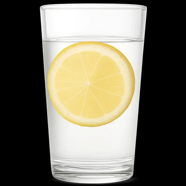 Lemon water