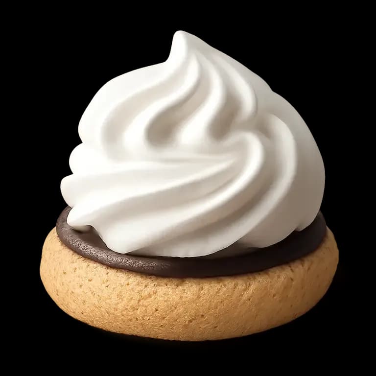 Marshmallow cookie