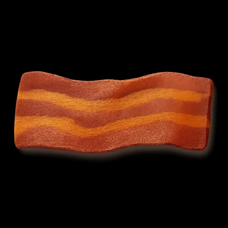 Meatless bacon