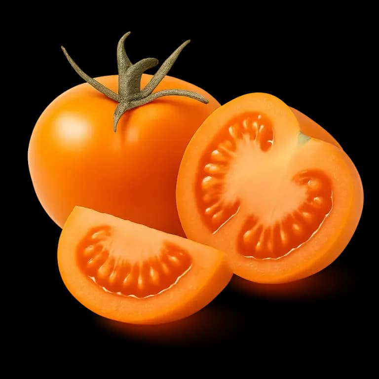 Orange tomatoes