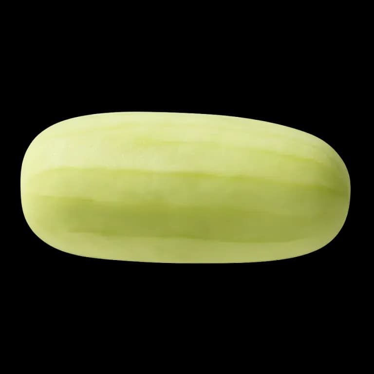 Peeled cucumber