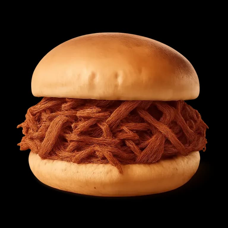 Pulled pork sandwich