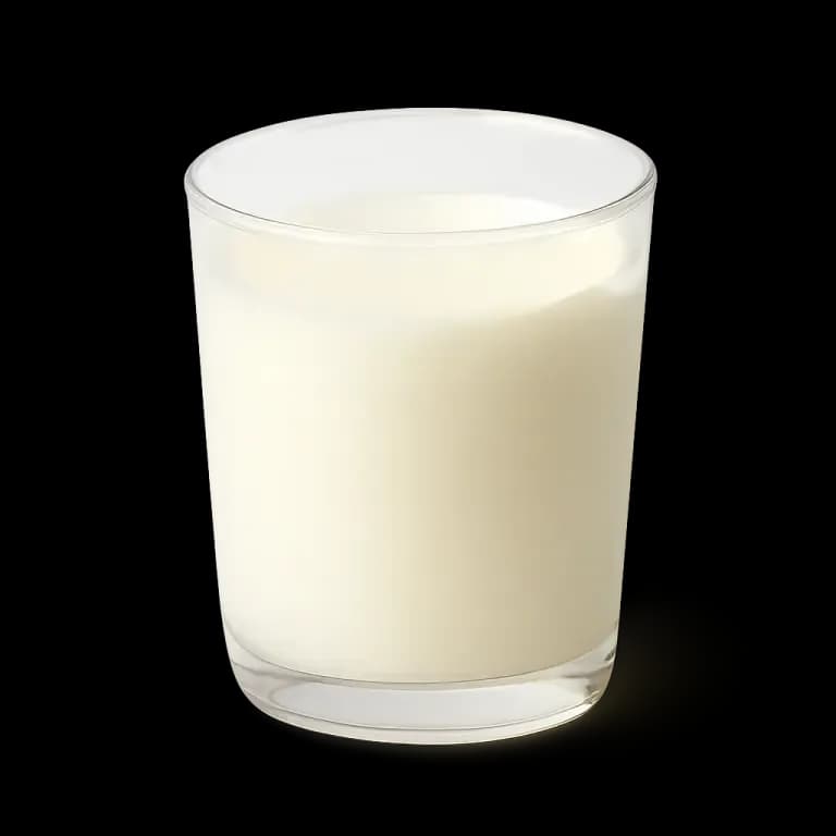 Reconstituted dry whole milk