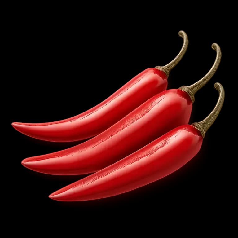 Red chili peppers