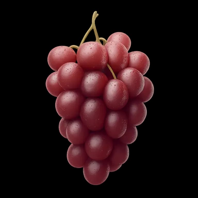 Red or green grapes