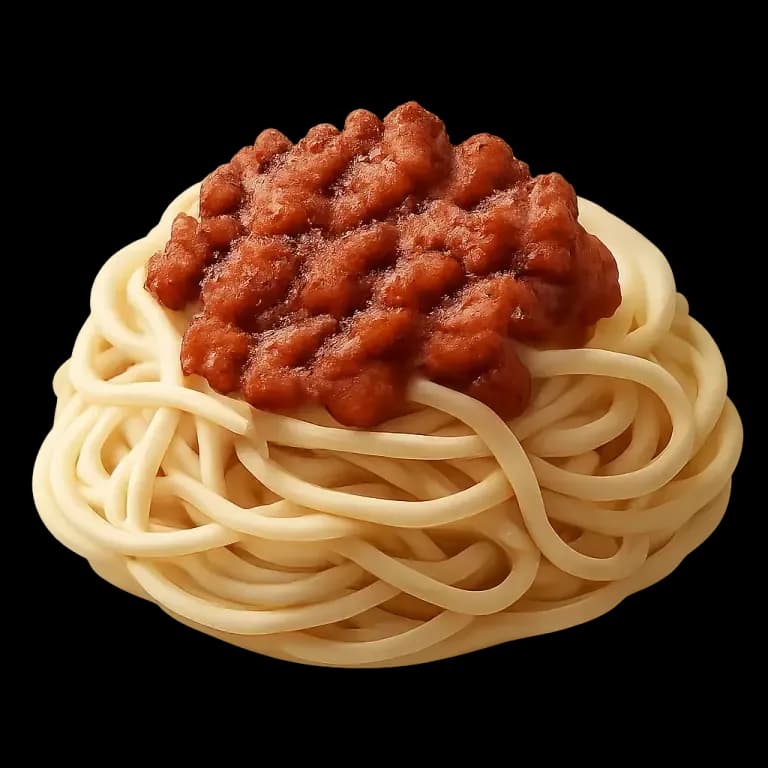 Spaghetti with meat sauce