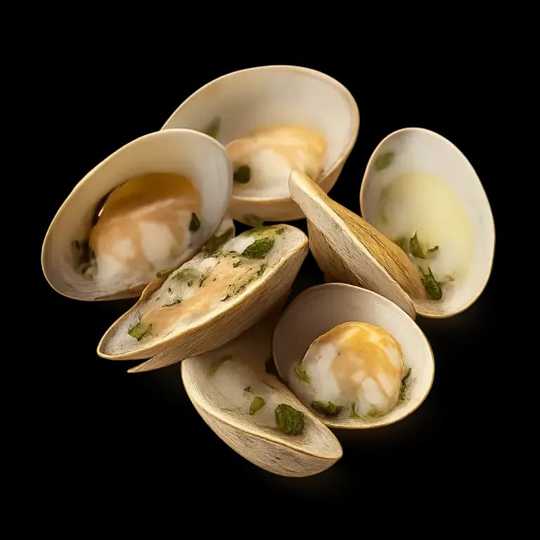 Steamed clams